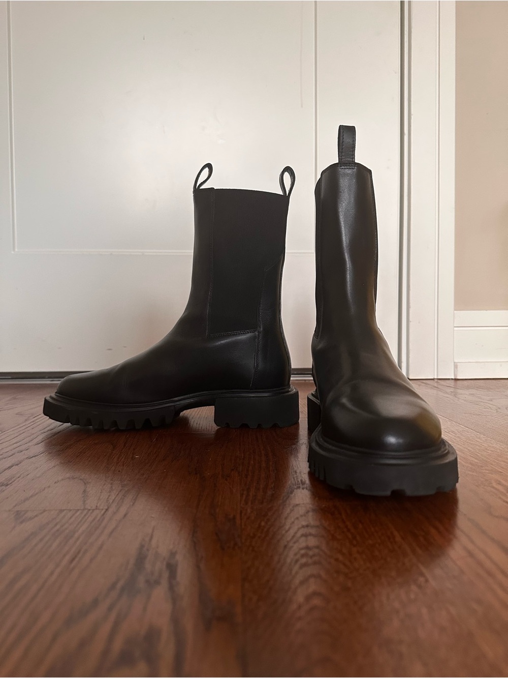 AllSaints Hallie Lug Sole Chelsea Boots